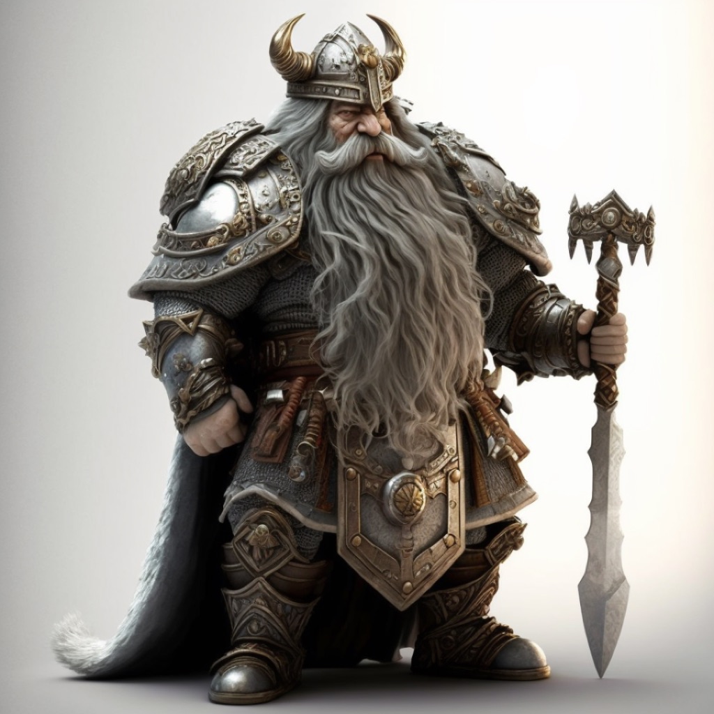 Dwarf creature card art