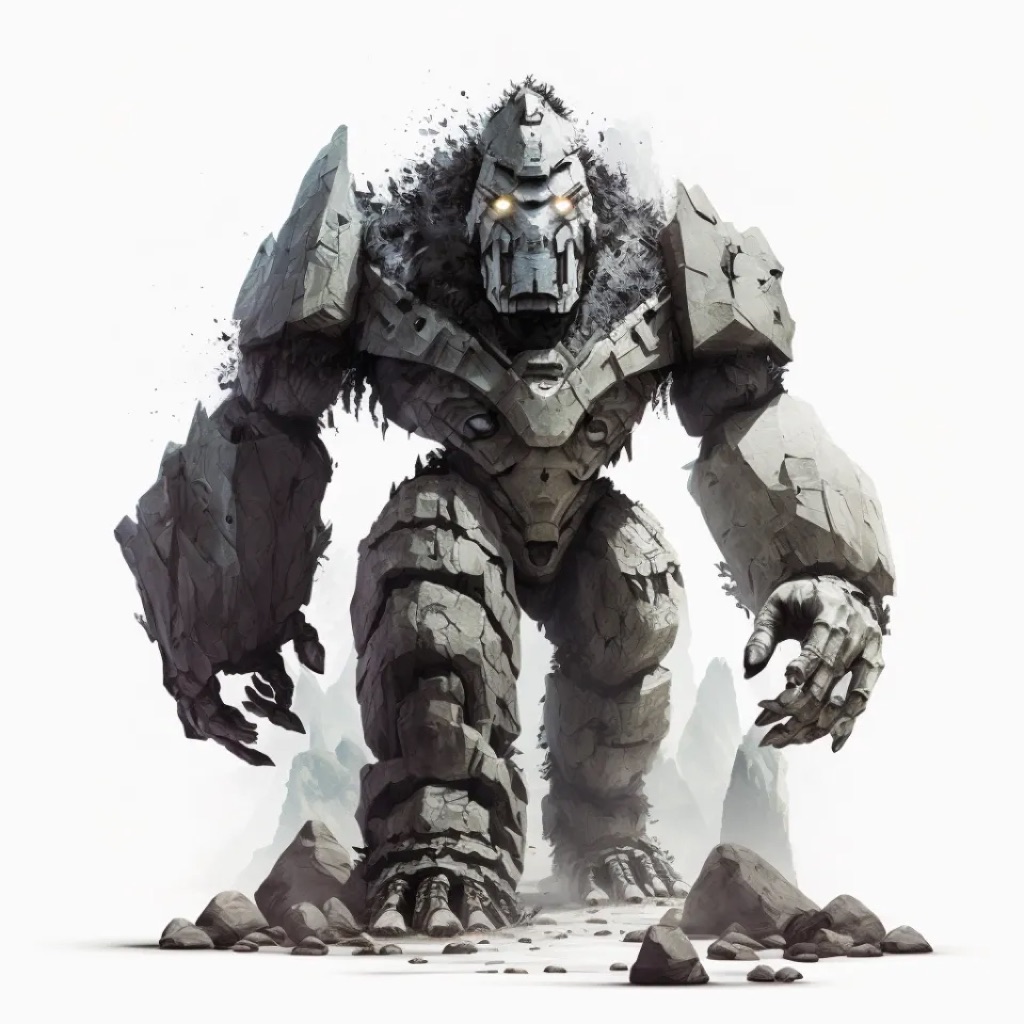 Elemental creature card art